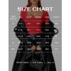 imageREORIA Womens Basic Sexy Square Neck Double Lined Long Sleeve Bodysuit Tops JumpsuitsRed