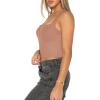imageREORIA Womens Sexy Sweetheart Neck Sleeveless Backless Trendy Going Out Corset Tank Crop TopsSienna