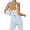 imageREORIA Womens Summer Sexy Square Neck Sleeveless Trendy Bustier Corset Crop Tank TopsWhite