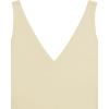 imageREORIA Butsmooth Womens Trendy Sexy Plunge Deep V Neck Sleeveless V Backless Slim Fit Going Out Crop Tank TopsMasala