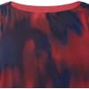 imageREORIA Womens Fall Mesh Sheer Long Sleeve Wedding Guest Dress Sexy Floral Bodycon Maxi Long DressesRed Blue Vision