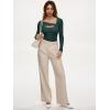 imageREORIA Womens Sexy Ribbed Long Sleeve Cutout Tops 2025 Fall Trendy Slim Fit Y2K Fashion Going Out T ShirtsDark Grey