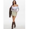 imageREORIA Sexy Lace Bodysuit One Shoulder Bodysuit Long Sleeve Bodysuits for Women Going Out Y2K Clothes 2025Bright White