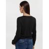 imageREORIA Womens 2025 Fall Fashion Lightweight Long Sleeve Button Down Casual Wool Blend Cardigan SweatersBlack