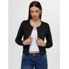 imageREORIA Womens 2025 Fall Fashion Lightweight Long Sleeve Button Down Casual Wool Blend Cardigan SweatersBlack