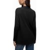 imageREORIA Womens Casual Lightweight Knit Open Front Cardigan Sweater with Pockets 2025 Fall FashionBlack