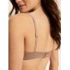 imageREORIA Womens Wireless Bra Teardrop Seamless Comfort Light Support Everyday BraSienna