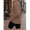 imageREORIA Womens Oversized Long Sleeve T Shirts 2025 Basic Crewneck Tee Fall Tops Casual Y2K ClothesKhaki