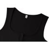 image:imageREORIA Womens Sexy Ribbed Button Down Square Neck Tank Tops Trendy Y2K 2026 Summer Sleeveless Going Out Vest Crop TopsBlack
