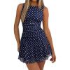 Ensign Blue Polka Dot