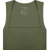 image:imageREORIA Butsmooth Womens Square Neck Going Out Crop Tops Double Lined Cute Basic Tank Tops 2026 ClothesDark Green