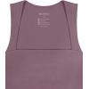 image:imageREORIA Butsmooth Womens Square Neck Going Out Crop Tops Double Lined Cute Basic Tank Tops 2026 ClothesGrey Purple