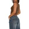 image:imageREORIA Womens Summer Sexy Square Neck Sleeveless Double Lined Going Out Crop Basic Tank TopsCoffee