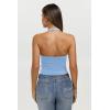 image:imageREORIA Womens Halter Tank Tops Double Lined Basic Cami Shirts Sexy Backless Y2K Trendy Going Out TopsAir Blue