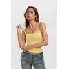 image:imageREORIA Womens Sexy Square Neck Tank Tops Adjustable Cami Shirts Summer Basic Double Lined Y2K Trendy Going Out TopsPopcorn