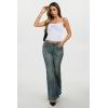 image:imageREORIA Womens Sexy Square Neck Tank Tops Adjustable Cami Shirts Summer Basic Double Lined Y2K Trendy Going Out TopsWhite