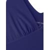 image:imageREORIA Womens Summer V Neck Sleeveless Wedding Guest Maxi Dress Sexy Mesh Bodycon Long DressesBellwether Blue