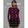 image:imageREORIA Womens Mock Neck Double Lined Trendy Ruched Bodysuit Sexy Wrap Tops for Fall Outfits 2026Cordovan