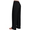 image:imageREORIA Wide Leg Pants for Women Casual Flowy Palazzo Pant  DrawstringElastic WaistLoose FitHomewearLoungePJ Pajama BottomsTrousers with Pockets2026 Fall WinterTravel OutfitsBlack