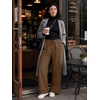 image:imageREORIA Wide Leg Pants for Women Casual Flowy Palazzo Pant  DrawstringElastic WaistLoose FitHomewearLoungePJ Pajama BottomsTrousers with Pockets2026 Fall WinterTravel OutfitsLight Brown