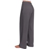 image:imageREORIA Wide Leg Pants for Women Casual Flowy Palazzo Pant  DrawstringElastic WaistLoose FitHomewearLoungePJ Pajama BottomsTrousers with Pockets2026 Fall WinterTravel OutfitsGray