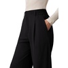 image:imageREORIA Women High Waisted Wide Leg Pants Business Casual Trousers with Pockets Stretch Work Slacks for Office TravelBlack