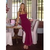 image:imageREORIA Womens Mesh Sheer Sleeveless Maxi Dresses  Long DressRuchedDouble LinedSquare NeckHalterTie BackBodycon2026 SummerWedding Guest OufitsDressy CasualGoing OutCordovan