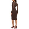 image:imageREORIA Sexy Midi Dresses for WomenShaved Chocolate
