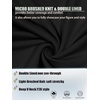 image:imageREORIA Women Deep V Cutout Long Sleeve Double Lined Slim Going Out Crop TopBlack