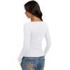 image:imageREORIA Women Lightweight Cropped Cardigan Slim Ribbed Knit Shirt Button TopPure White