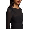 image:imageREORIA Womens Bodysuits Long Sleeve Body Suit TopsBlack