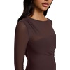 image:imageREORIA Womens Bodysuits Long Sleeve Body Suit TopsShaved Chocolate