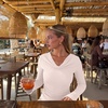 image:imageREORIA Womens Cowl Neck Ribbed Knit Long Bell Sleeve Going Out Tops BlouseBeige