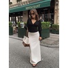image:imageREORIA Womens Deep V Neck Batwing Sleeve Cinched Waist Tops for Going OutBlack