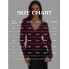 image:imageREORIA Womens Deep V Neck Batwing Sleeve Cinched Waist Tops for Going OutBurgundy