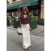 image:imageREORIA Womens Deep V Neck Batwing Sleeve Cinched Waist Tops for Going OutCoffee