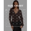 image:imageREORIA Womens Deep V Neck Batwing Sleeve Cinched Waist Tops for Going OutCoffee