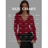 image:imageREORIA Womens Deep V Neck Batwing Sleeve Cinched Waist Tops for Going OutRed