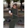 image:imageREORIA Womens Long Sleeve Wedding Guest Maxi DressesThyme