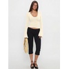 image:imageREORIA Womens Wrap Tops Long Sleeve V Neck Tie Back Shrugs Crop CardiganBeige