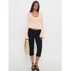 image:imageREORIA Womens Wrap Tops Long Sleeve V Neck Tie Back Shrugs Crop CardiganPeach Pink