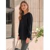 imageAUTOMET Long Sleeve Shirts Womens Pleated Business Casual Blouses with Smocked CuffsBlack