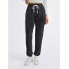 imageAUTOMET Sweatpants Women with Pockets Lounge Casual Pajama Pants Joggers Fall Clothes Spring Outfits Resort Wear 2025Blackgrey