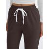 imageAUTOMET Sweatpants Women with Pockets Lounge Casual Pajama Pants Joggers Fall Clothes Spring Outfits Resort Wear 2025Brown