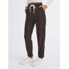 imageAUTOMET Sweatpants Women with Pockets Lounge Casual Pajama Pants Joggers Fall Clothes Spring Outfits Resort Wear 2025Brown