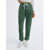 imageAUTOMET Sweatpants Women with Pockets Lounge Casual Pajama Pants Joggers Fall Clothes Spring Outfits Resort Wear 2025Green