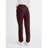 imageAUTOMET Sweatpants Women with Pockets Lounge Casual Pajama Pants Joggers Fall Clothes Spring Outfits Resort Wear 2025Wine Red