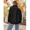 imageAUTOMET Womens Oversized Leather Jackets Faux Suede Fall Fashion Motorcycle Coats Winter Outfits Clothes Y2k TopsBlack