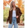 imageAUTOMET Womens Oversized Leather Jackets Faux Suede Fall Fashion Motorcycle Coats Winter Outfits Clothes Y2k TopsCaramel