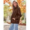 imageAUTOMET Womens Oversized Leather Jackets Faux Suede Fall Fashion Motorcycle Coats Winter Outfits Clothes Y2k TopsCaramel